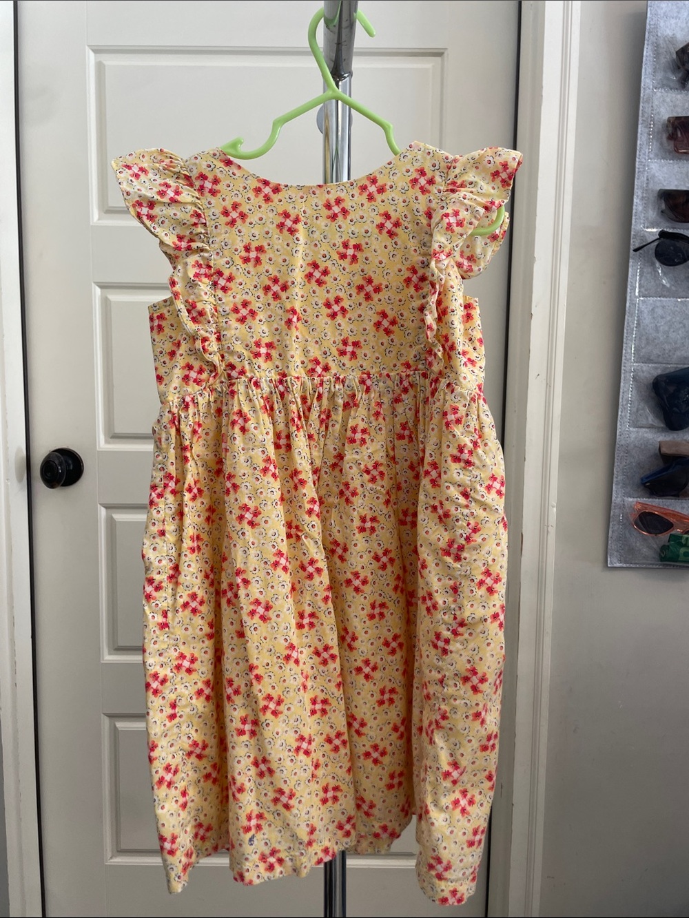 Baby GAP Yellow Floral Dreas
